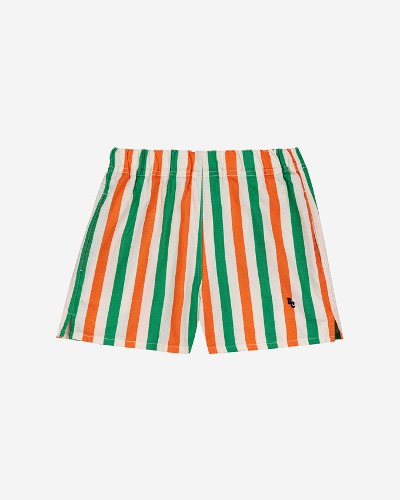 Vertical Stripes woven shorts_124AC077