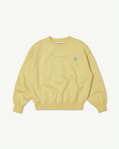 Bubble Sweatshirt_SS24MS185_Lemongrass