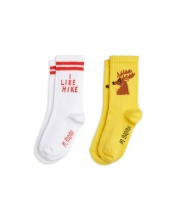 Hike+Deer socks 2-pack Yellow_2176011323