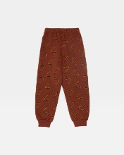 Pencil all over sweatpants_Brown_WHK_23FW_874